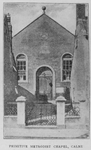 The Primitive Methodist Chapel in 1920